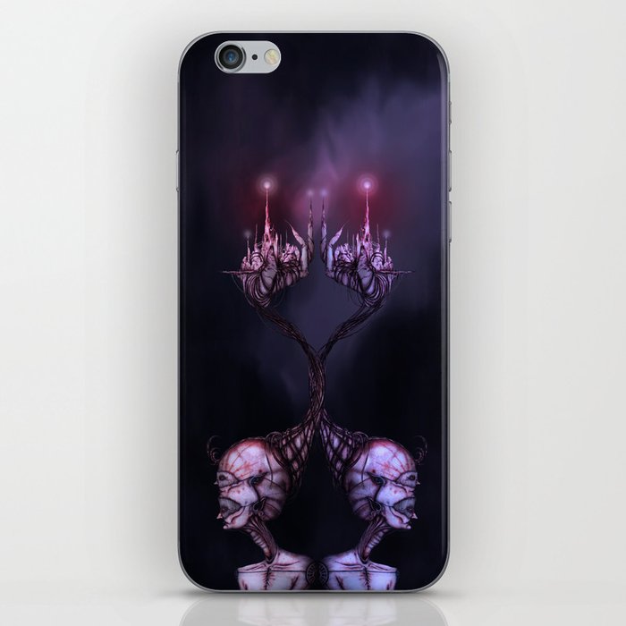 Double Face Woman iPhone Skin