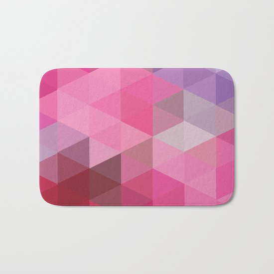 In The Pink Sky Bath Mat