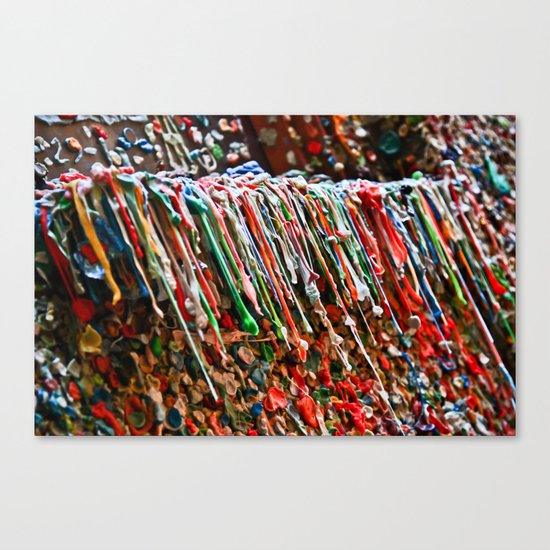 Gum Alley Canvas Print