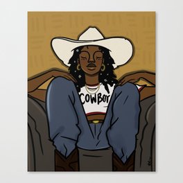 Cowboy Canvas Print