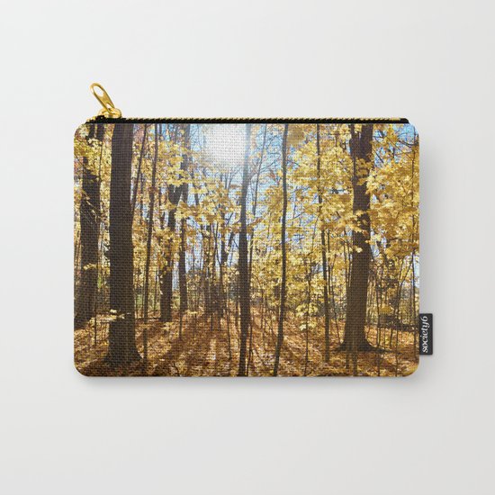 Bright fall day Carry-All Pouch