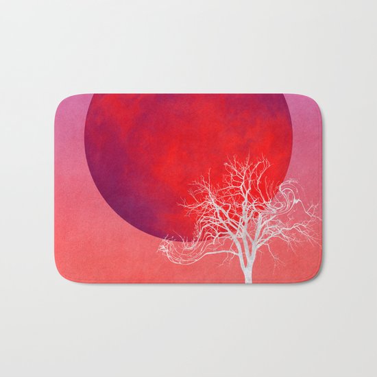 For You I Would Carry the Moon Bath Mat