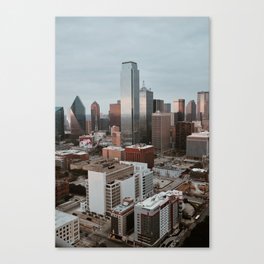 Downtown Dallas Perspective Canvas Print
