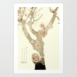 The Tree Connection - Coming Out To Surface Art Print