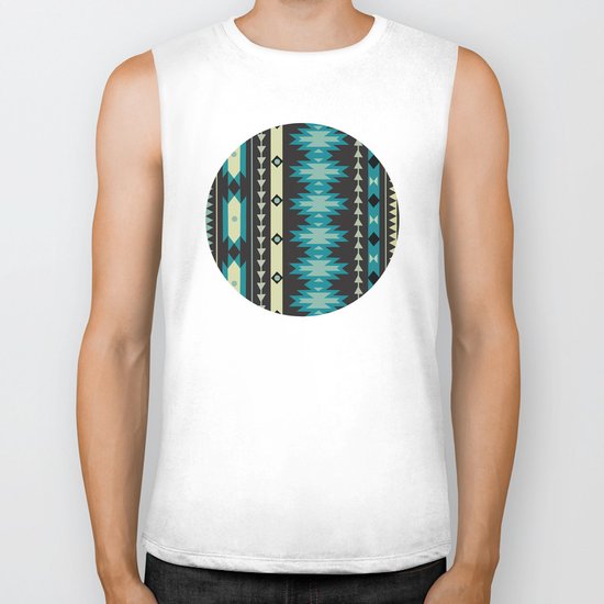 American Native Pattern No. 40 Biker Tank