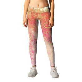 remember Leggings | Colored Pencil, Paper, Digital, Chalk Charcoal, Pastel, Ink Pen, Vintage, Typography, Abstract, Pattern 