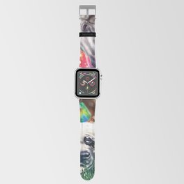 Tie Dye Animals Selfie Apple Watch Band