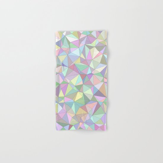 Happy triangles Hand & Bath Towel