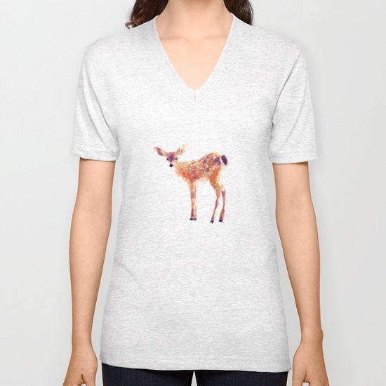 Fawn Unisex V-Neck