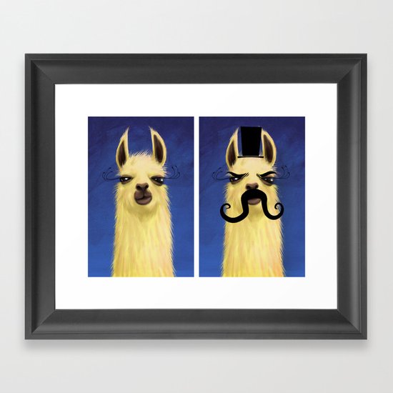 Evil Twin Framed Art Print