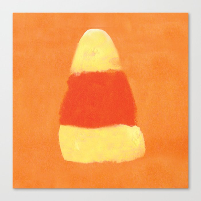 Orange Candy Corn Canvas Print By Loveofdrawing Society6
