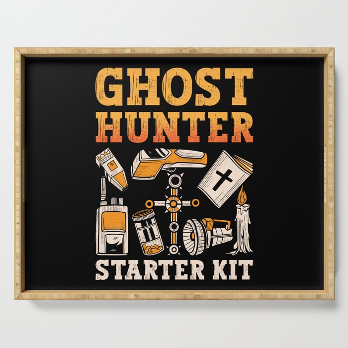 Ghost Hunter Starter Kit Paranormal Ghost Hunting Serving Tray