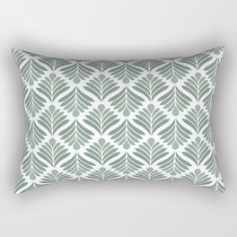 Colonial tropical floral ornamental pattern  Rectangular Pillow