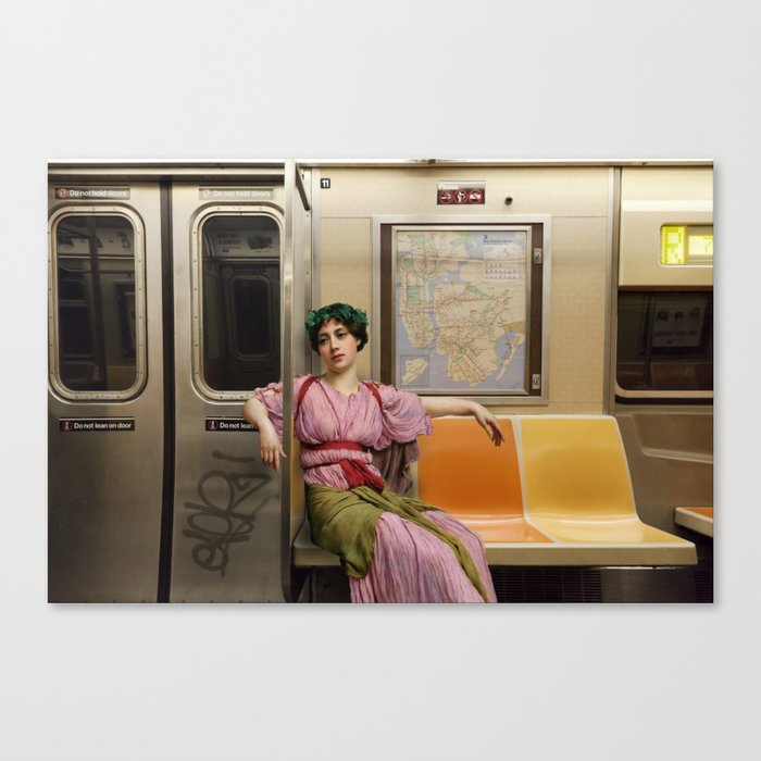 Ladies Who Commute III Canvas Print