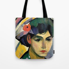Woman Looking at Friend Impressionist Art Tote Bag