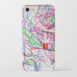 Mapping Time iPhone Case