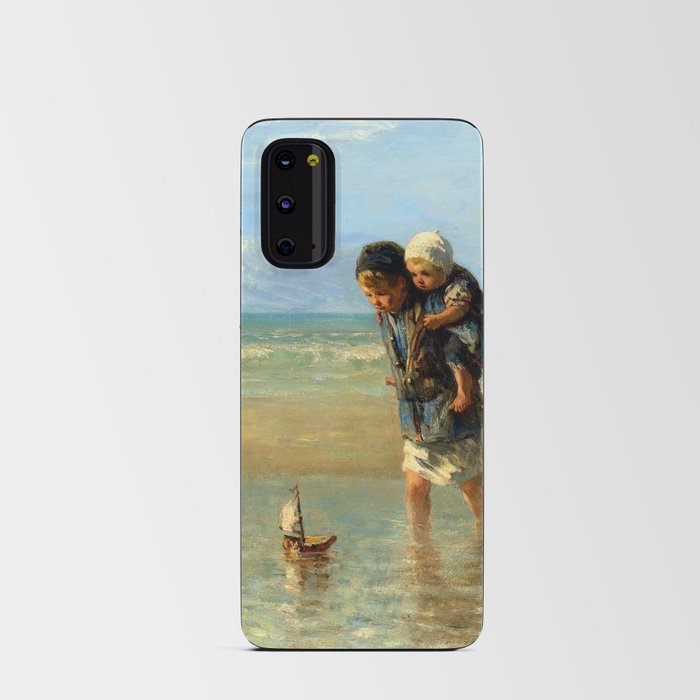 Jozef Israels Children of the Sea Android Card Case