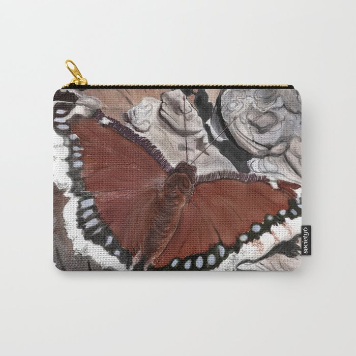 Cloak of Mourning Butterfly Carry-All Pouch