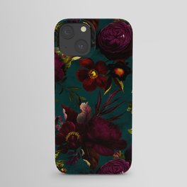Before Midnight Vintage Flowers Garden iPhone Case