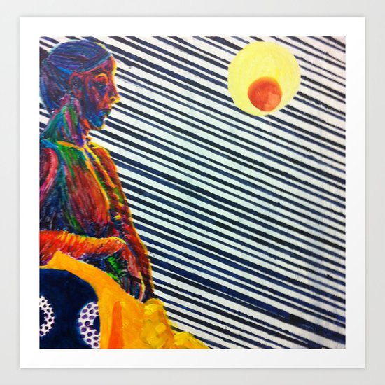 Blinds Art Print