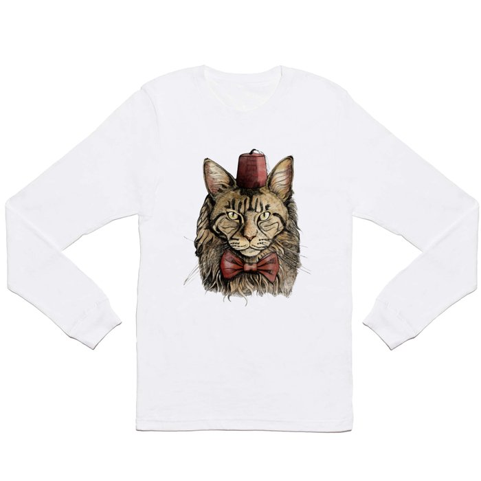 Doctor Who Cat Long Sleeve T Shirt
