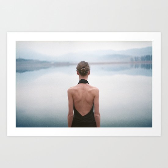 Lady Daydream Art Print