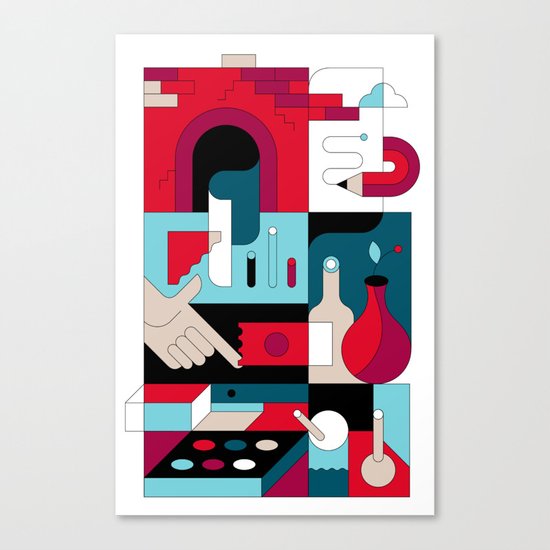 Art Studio Canvas Print