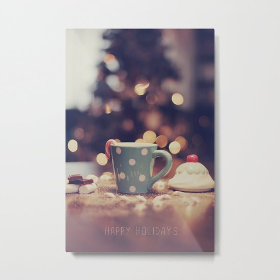 Happy Holidays Metal Print