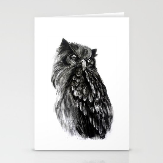 Owl Stationery Cards
