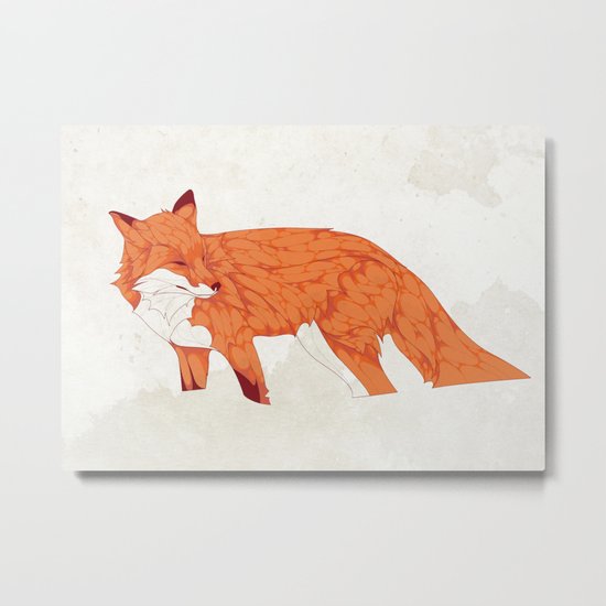 Vulpes Metal Print