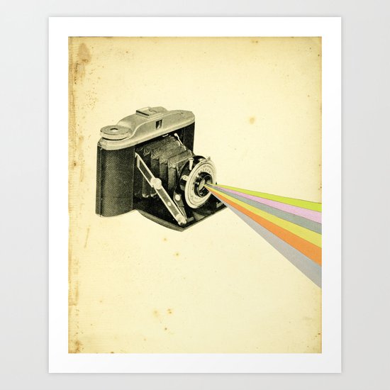 It's a Colourful World Art Print