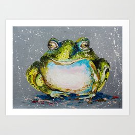 The Toad Art Print