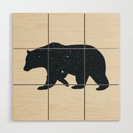 Bär - Bear Wood Wall Art