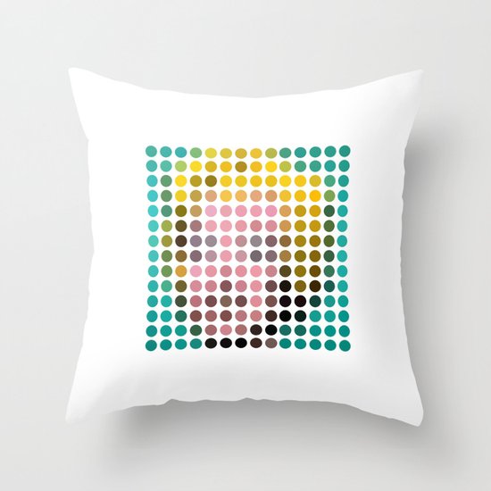 Marilyn Monroe Remixed Throw Pillow