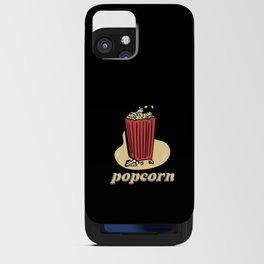 Classic Cartoon Popcorn iPhone Card Case