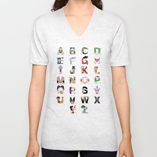 DB Alphabet Unisex V-Neck