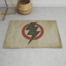 lightning strike zone Area & Throw Rug