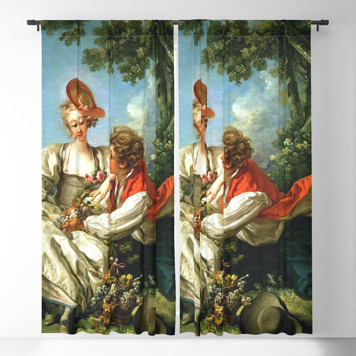 François Boucher "The Four Seasons, Autumn" Blackout Curtain