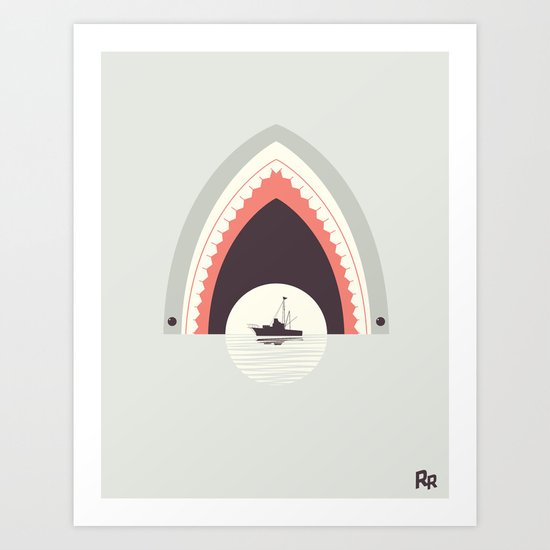 Dinner By Moonlight Art Print
