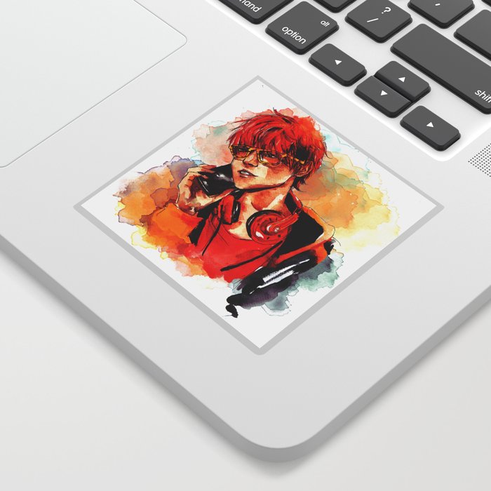 Seven Mystic Messenger Watercolor Sticker By Ccfaye17 Society6