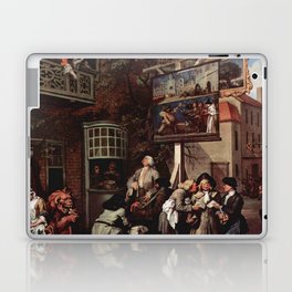 William Hogarth, humours of an election 4 Laptop Skin