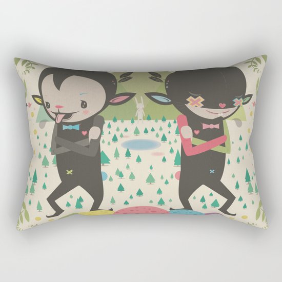 MAGIC LAVA 山 GOLD COINS Rectangular Pillow