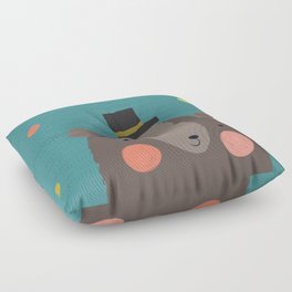 Bear and Bird Buddies Floor Pillow