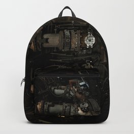 Ribcage Backpack | Photo, Belgium, Urbanart, Industrial, Urbanindustrial, Heavymetal, Industrialart, Archetype, Steel, Digital 