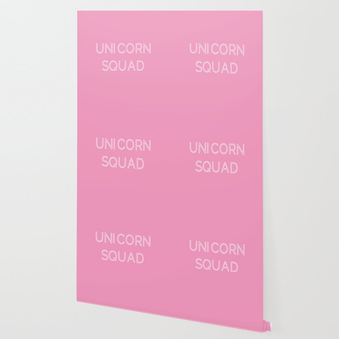 Unicorn Squad Pink And White Wallpaper By Kalilainephotography