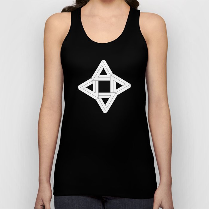 The IE collection: Daphne - White Variant Interior Tank Top
