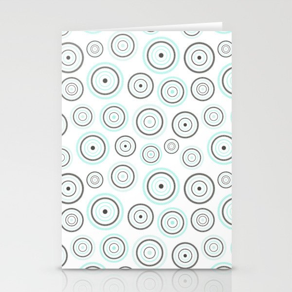 Abstract pattern. Scandinavian style.  Stationery Cards