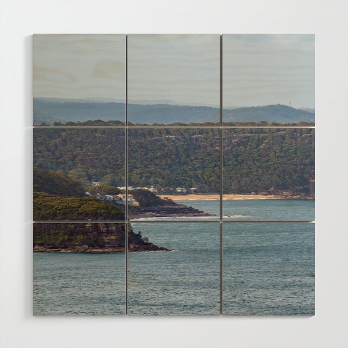 Pearl Beach, Central Coast Wood Wall Art