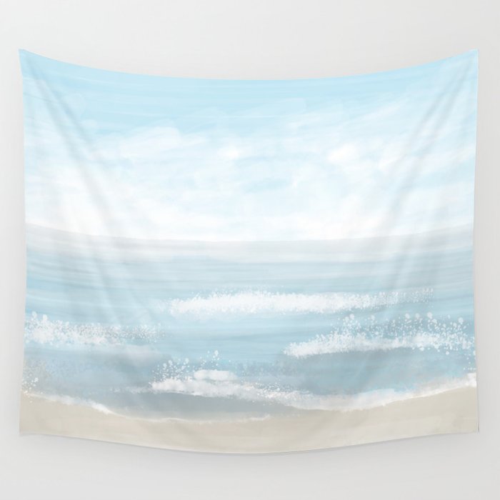Pacific Ocean 3 Wall Tapestry