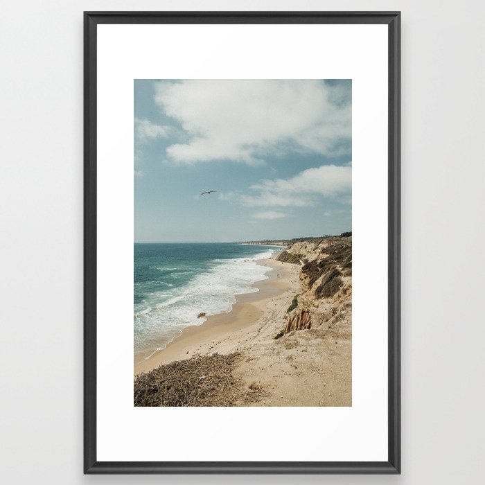 Crystal Cove, California Framed Art Print